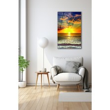 Dekoratif Duvar Tablosu Temperli Cam Tablo 110 x 70 cm