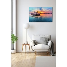 Dekoratif Duvar Tablosu Temperli Cam Tablo 110 x 70 cm
