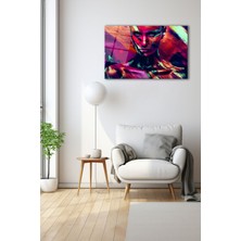 Dekoratif Duvar Tablosu Temperli Cam Tablo 90 x 60 cm