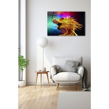 Dekoratif Duvar Tablosu Temperli Cam Tablo 90 x 60 cm