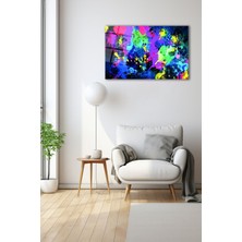 Dekoratif Duvar Tablosu Temperli Cam Tablo 110 x 70 cm