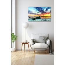 Dekoratif Duvar Tablosu Temperli Cam Tablo 110 x 70 cm