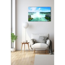 Dekoratif Duvar Tablosu Temperli Cam Tablo 110 x 70 cm