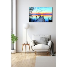 Dekoratif Duvar Tablosu Temperli Cam Tablo 72 x 46 cm