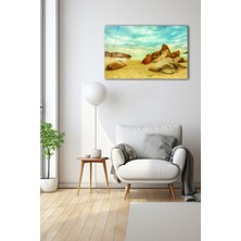 Dekoratif Duvar Tablosu Temperli Cam Tablo 90 x 60 cm