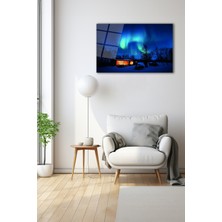 Dekoratif Duvar Tablosu Temperli Cam Tablo 72 x 46 cm