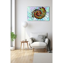 Dekoratif Duvar Tablosu Temperli Cam Tablo 110 x 70 cm
