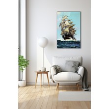 Dekoratif Duvar Tablosu Temperli Cam Tablo 110 x 70 cm