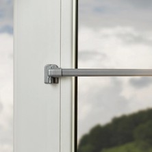 Linadora Briz Çubuğu Oval 80-140CM 2'li Mat Krom %75 Uzamalı