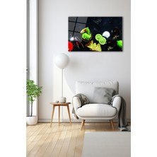 Dekoratif Duvar Tablosu Temperli Cam Tablo 72 x 46 cm