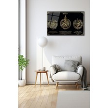 Dekoratif Duvar Tablosu Temperli Cam Tablo 110 x 70 cm