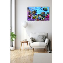 Dekoratif Duvar Tablosu Temperli Cam Tablo 90 x 60 cm