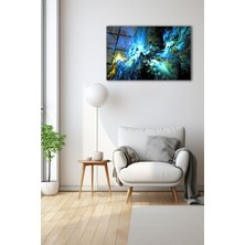 Dekoratif Duvar Tablosu Temperli Cam Tablo 90 x 60 cm