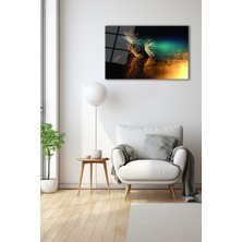 Dekoratif Duvar Tablosu Temperli Cam Tablo 72 x 46 cm