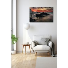 Dekoratif Duvar Tablosu Temperli Cam Tablo 72 x 46 cm