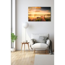 Dekoratif Duvar Tablosu Temperli Cam Tablo 72 x 46 cm