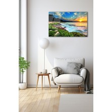 Dekoratif Duvar Tablosu Temperli Cam Tablo 72 x 46 cm