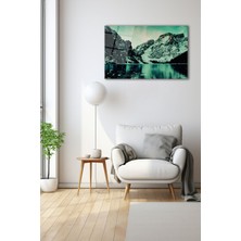 Dekoratif Duvar Tablosu Temperli Cam Tablo 72 x 46 cm