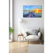 Dekoratif Duvar Tablosu Temperli Cam Tablo 72 x 46 cm