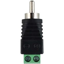 OPAX Utp Power Plug Soketsiz / Rca Erkek Av