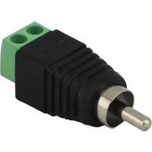 OPAX Utp Power Plug Soketsiz / Rca Erkek Av