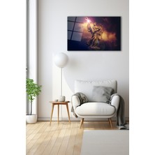 Dekoratif Duvar Tablosu Temperli Cam Tablo 110 x 70 cm