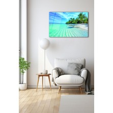 Dekoratif Duvar Tablosu Temperli Cam Tablo 110 x 70 cm