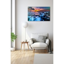 Dekoratif Duvar Tablosu Temperli Cam Tablo 72 x 46 cm