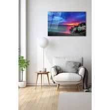 Dekoratif Duvar Tablosu Temperli Cam Tablo 72 x 46 cm