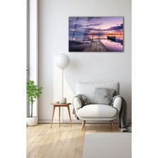 Dekoratif Duvar Tablosu Temperli Cam Tablo 72 x 46 cm
