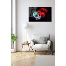 Dekoratif Duvar Tablosu Temperli Cam Tablo 110 x 70 cm