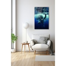 Dekoratif Duvar Tablosu Temperli Cam Tablo 110 x 70 cm