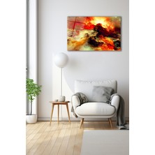 Dekoratif Duvar Tablosu Temperli Cam Tablo 110 x 70 cm