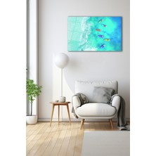 Dekoratif Duvar Tablosu Temperli Cam Tablo 110 x 70 cm