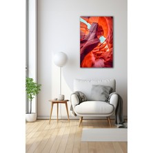 Dekoratif Duvar Tablosu Temperli Cam Tablo 90 x 60 cm