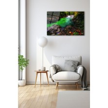 Dekoratif Duvar Tablosu Temperli Cam Tablo 72 x 46 cm