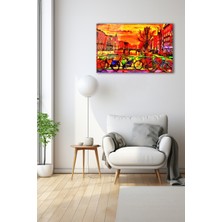 Dekoratif Duvar Tablosu Temperli Cam Tablo 72 x 46 cm