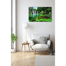 Dekoratif Duvar Tablosu Temperli Cam Tablo 72 x 46 cm
