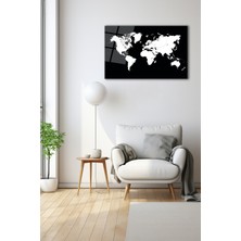 Dekoratif Duvar Tablosu Temperli Cam Tablo 110 x 70 cm
