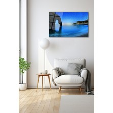 Dekoratif Duvar Tablosu Temperli Cam Tablo 90 x 60 cm