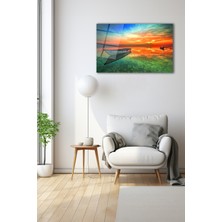 Dekoratif Duvar Tablosu Temperli Cam Tablo 110 x 70 cm