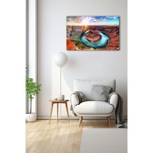 Dekoratif Duvar Tablosu Temperli Cam Tablo 72 x 46 cm