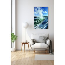 Dekoratif Duvar Tablosu Temperli Cam Tablo 72 x 46 cm