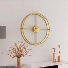 Minel Dekor Saat 50 cm Modern Dekoratif Ispanyol Tarzı Duvar Saat