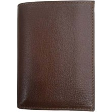 Gümüş G48 Erkek Deri Kartlık Cüzdan - Gümüş - Taba - ST00648-TABA-TEK Ebat