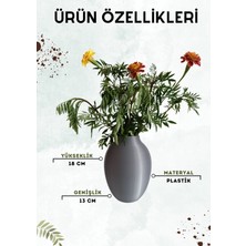 Bayan Rottenmeier NO37 Vazo Dekoratif Vazo Dekoratif Obje
