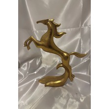 Rahan Avatar Kaideli Kübik Şahlanan Uçan At Gold