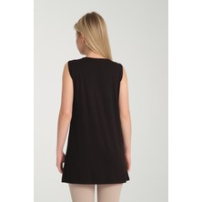 Kolsuz Bisiklet Yaka Tunik