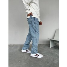 Carisma81 Baggy Mavi Erkek Pantolon