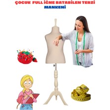 4 Yaş Sünger Çocuk Terzi Mankeni Çocuk Vitrin Mankeni